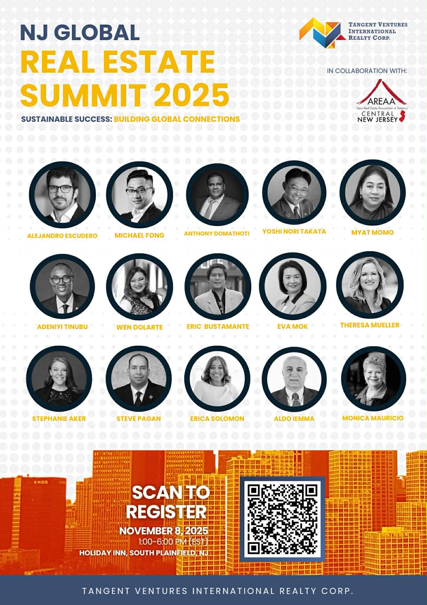 NJ Global Real Estate Summit Flyer