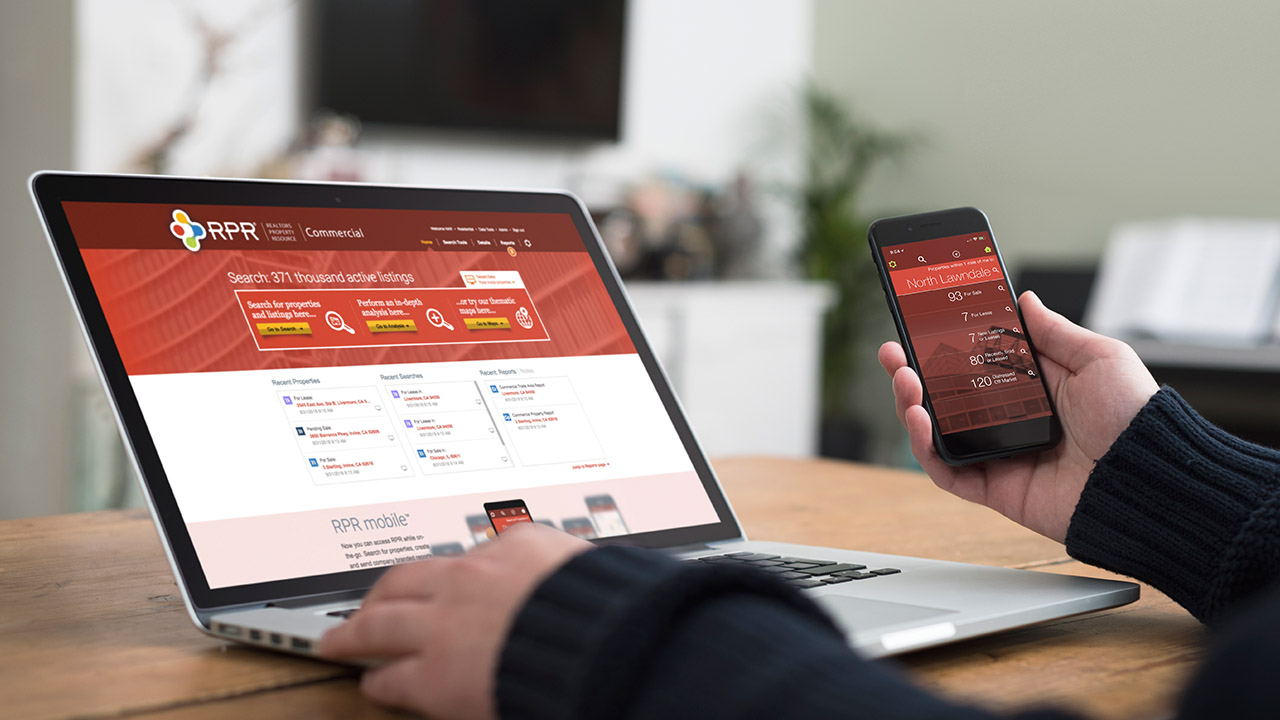 Commercial Homepage and App