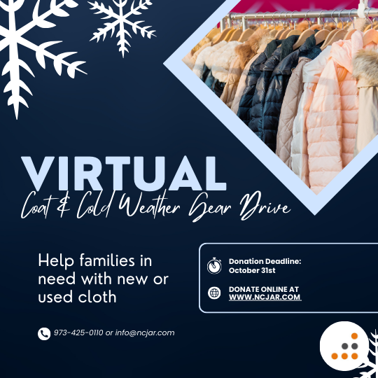NCJAR coat drive 2023 2
