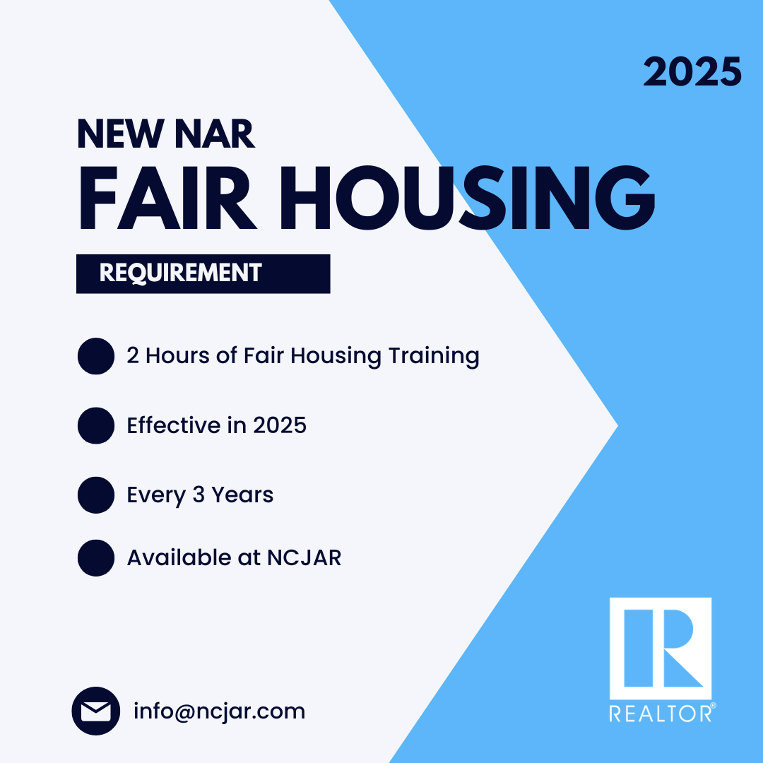 New NAR Fair Housing Requirement New NAR Fair Housing